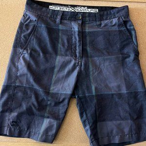 Billabong Platinum X Stretch Men's Size 29 Blue Plaid Shorts